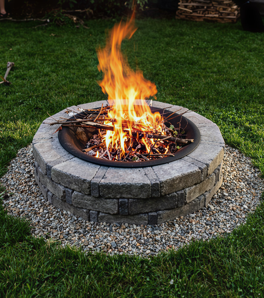 Landscape bed installation