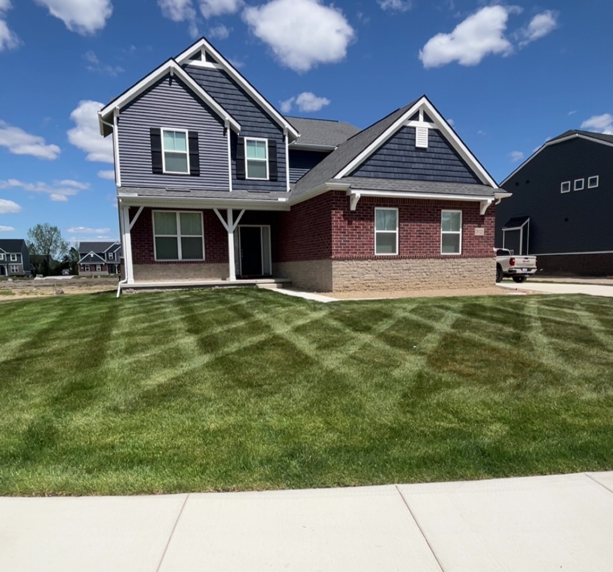 Lawn mowing and maintenance